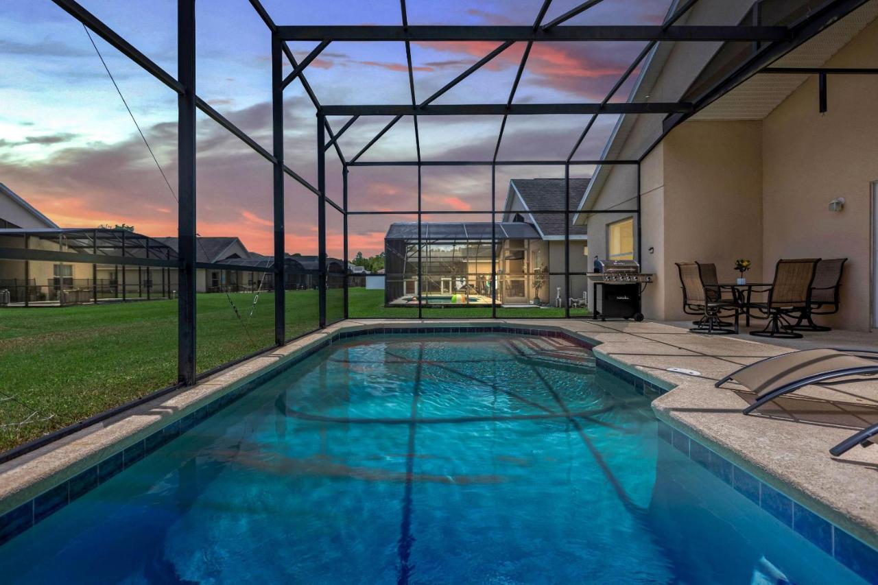 Glamorous House In Disney Area Heatable Private Pool Кіссіммі Екстер'єр фото